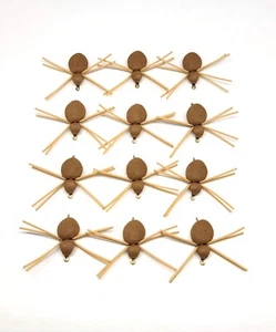 12 - Size 8 Foam Spider Flies - Bluegill, Bream, Crappie, Bass, Panfish - Picture 1 of 4