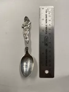 sterling silver souvenir spoon indian - Picture 1 of 2