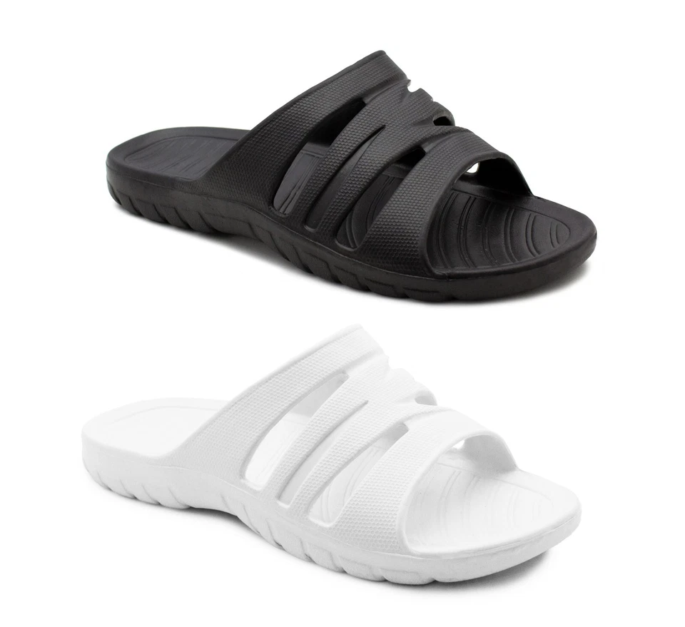 IMTY Womens Sliders EVA Lightweight Ladies Summer Beach Slipper Flip Flop Sandals