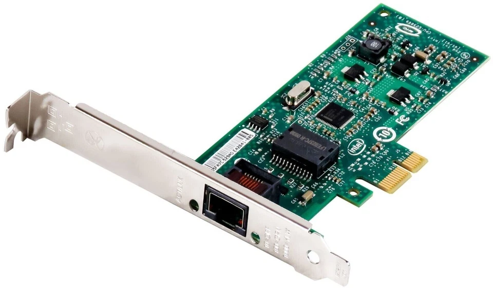 SchedA NIC RETE HP 490367-001 490106-001 10/100/1000BASE-T PCI-Ex1 STANDARD - Immagine 1 di 1