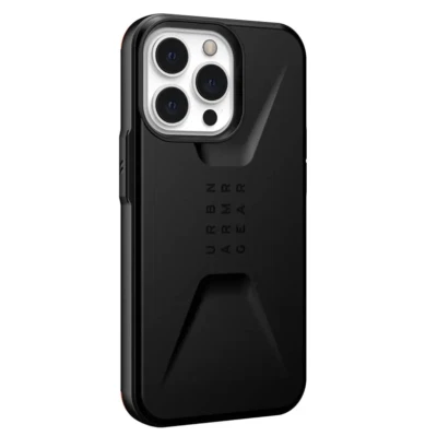 UAG IPHONE 13 PRO URBAN ARMOR GEAR CIVILIAN SERIES CASE COVER | BLACK - Image 1 of 4