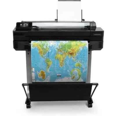 HP Dj T120 24" A1 Plotter Großformatdrucker CAD mit Garantie Miete @25€ pm - Bild 1 von 4