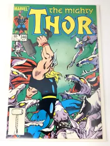 The Mighty THOR #346 AGOSTO 1984 Marvel VF+ NUOVO mai letto fumetto - Foto 1 di 1