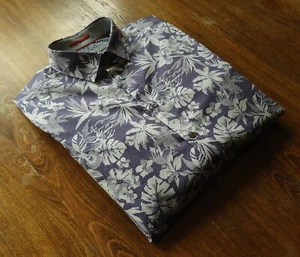 Camisas hawaianas Ted Baker talla M ajustadas elásticas para hombre NUEVAS - Imagen 1 de 14