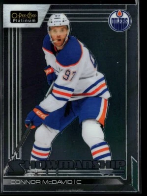 2023-24 O-Pee-Chee Platinum Showmanship #S-1 Connor McDavid - Image 1 of 2