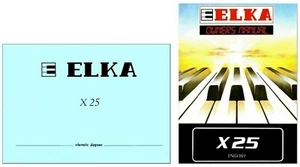 ELKA X25 Serviceanleitung Reparatur Schaltpläne Schaltplan Schema PDF + Anwender - Bild 1 von 6