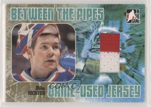2005-06 ITG Between the Pipes Game-Used Jersey Gold /20 Mike Richter #GUJ-07