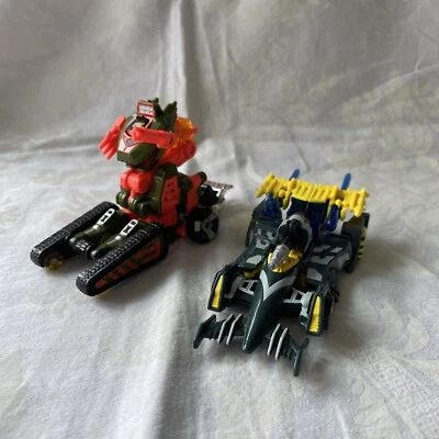 Transformers Beast Machines Mirage & Scavenger Decepticon Vehicon Hasbro 1999 - Image 1 of 4