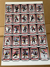 2012-13 Niagara IceDogs SIGNED UNCUT SHEET Team Set OHL Carter Verhaeghe AUTO