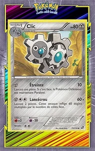 Clic - N&B: Noir et Blanc - 75/114 - Carte Pokemon Française - Picture 1 of 1