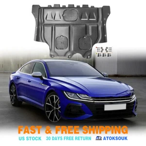 For VW Arteon 2019-2024 Under Engine Splash Guards Front Engine Mud Flaps - Picture 1 of 13