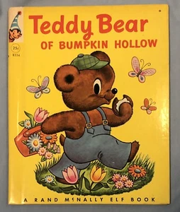 Teddy Bear Of Bumpkin Hollow ~ Rand McNally Tip Top Elf Book Boucher Bryant - Imagen 1 de 3