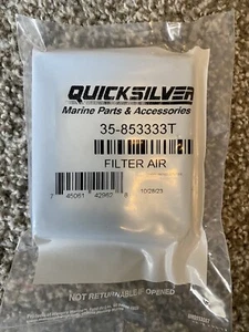 OEM Quicksilver 35-853333T AIR FILTER Mercury Outboard 115 135 150 175 200 225HP - Foto 1 di 2