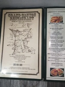 VTG 80'S GRAND CANYON RESTAURANT FULL MENU, 141 MONTAGUE ST. BROOKLYN NEW YORK - Picture 1 of 14
