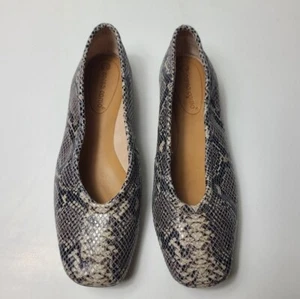 Corso Como Trishina Snakeskin Flats Size 7M - Picture 1 of 7