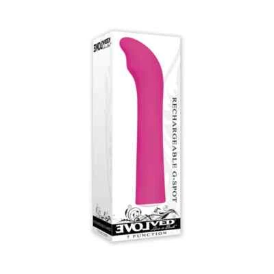 Evolved Recargable Punto G Vibe 7 Funciones Recargable Impermeable Rosa Foto 1 de 4