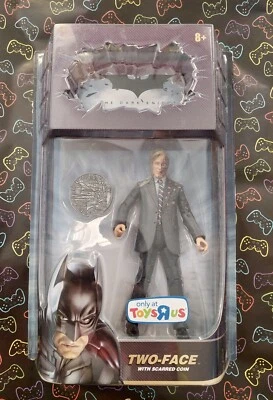 DC Batman 2007 The Dark Knight Two Face Harvey Dent Mattel Toys R Us Exclusive - Image 1 of 3