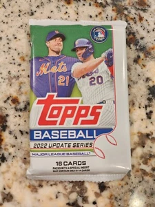 2022 Topps Baseball Update Series-Retail Factory Sealed Pack-16 Cards - Picture 1 of 2