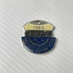 Carlton 1983 Social Club Medallion Members Badge VFL AFL Football - Picture 1 of 5