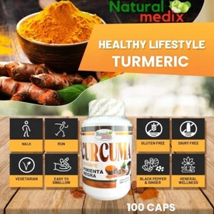 Kurkuma Ingwer schwarzer Pfeffer/Kurkuma Ingwer & schwarzer Pfeffer Premium natürlich - Bild 1 von 7