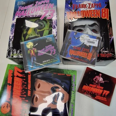 Frank Zappa Halloween Mega Collection 73 + 77 + 81 | 3 Boxsets + 3 Highlight CDs - Bild 1 von 4