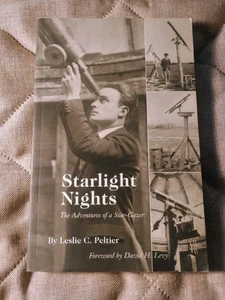 Starlight Nights The Adventures of a Star-Gazer by Peltier SIGNED BY DAVID LEVY - Picture 1 of 15