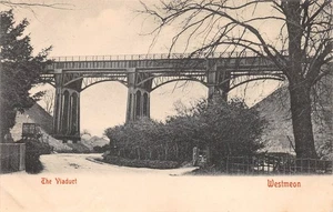 AK HANTS WEST MEON DAS VIADUKT - Bild 1 von 2