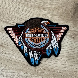 HARLEY DAVIDSON Dreamcatcher Motorcycle Jacket Embroidered Patch 8" x 5.5" NEW - Picture 1 of 4