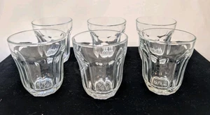 Juego de 6 vasos Palaks Turkey Pasabahce de 10 paneles DOBLE TIRO 3 OZ 2,75 pulgadas - Imagen 1 de 14