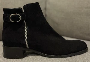 Botines Aquatalia de gamuza con cremallera para mujer talla 10 M - Imagen 1 de 13