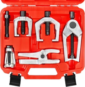 YSTOOL Front End Service Tool Set with Automotive Ball Joint Separator Red - Picture 1 of 9