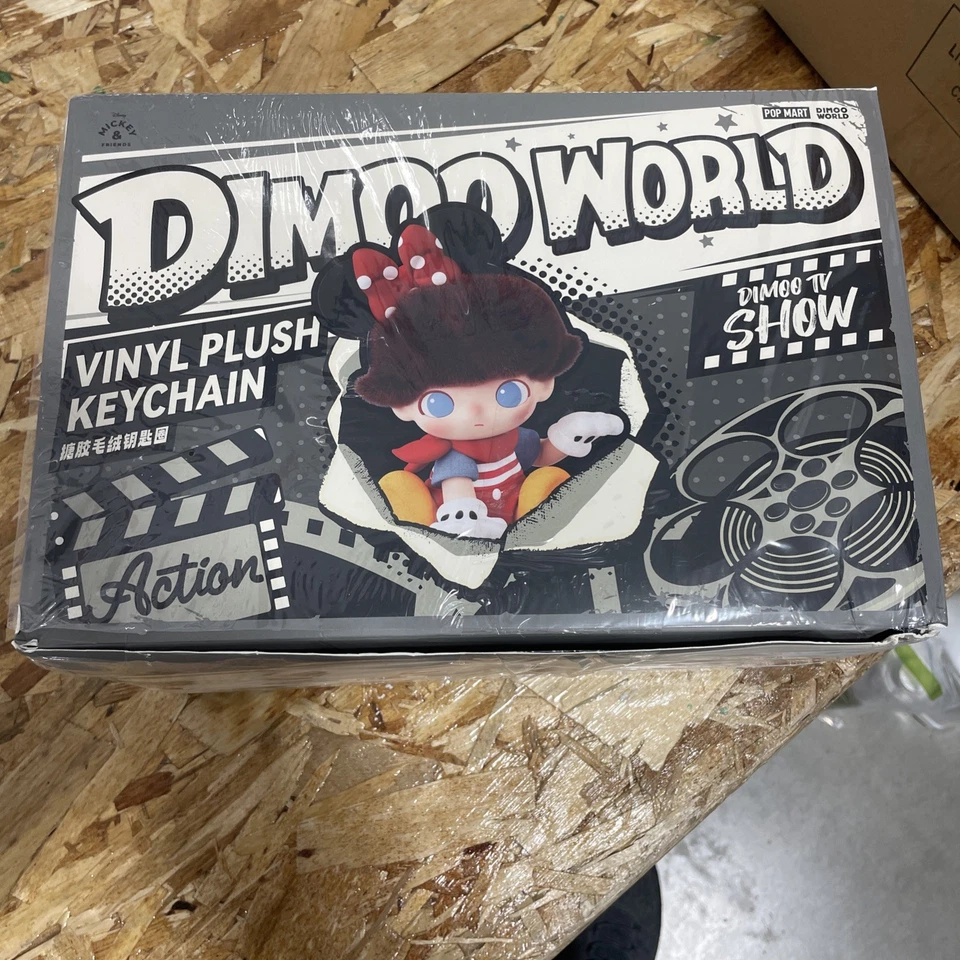 POPMART DIMOO WORLD X Disney Series Vinyl Plush Case 6 pcs Secret Rare?