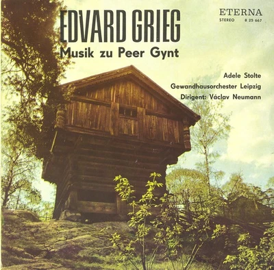 ETERNA 825667 Black/Silver Stereo GRIEG Peer Gynt NEUMANN Leipzig GhO STOLTE NM- - Image 1 of 3