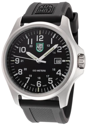 Luminox Patagonia Steel Black Dial Rubber Strap Men’s Watch X2.2501 - Image 1 of 3