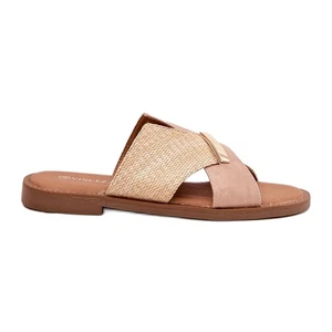 Women's slippers with a decorative Vinceza detail - Bild 1 von 4