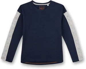 Sanetta girls' blue pajama top, nightwear, Nordic Blue, 128 - Picture 1 of 2