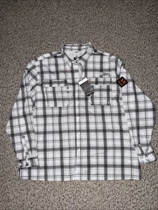 Habit Premier 3XL Seaside Harbor Mist Plaid Long Sleeve Fishing Shirt - Bild 1 von 6