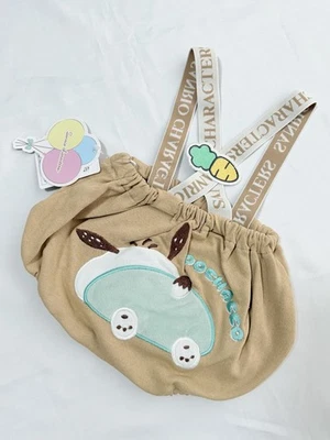 Sanrio Pochacco Suspender Bloomers 6-18m 70-80cm Disfraz Bebé Pantalones NUEVO Foto 1 de 4