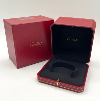 Cartier scatola completa orologio / bracciale rigido watch bracelet box Foto 1 de 4