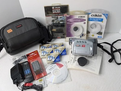 Canon Digital Video Camcorder Camera NTSC ZR90 Manuals Accessories Tested READ - Image 1 of 4