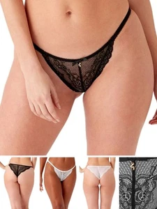 Calzoncillos de encaje Gossard Superboost tiro medio tanga bragas lencería sexy transparente - Imagen 1 de 11