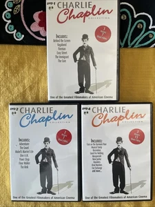 Charlie Chaplin Collection 3 Disk Set DVD 27 Short Films - Bild 1 von 8