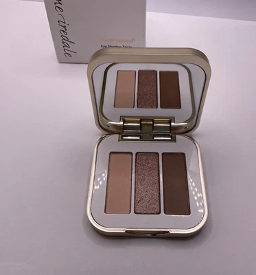Sombra de ojos Jane Iredale PurePressed triple ~ madera a la deriva ~ nueva en caja Foto 1 de 4