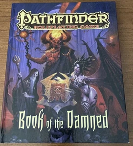 2017 Paizo Pathfinder RPG Buch der verdammten Erstdruck in gutem/sehr gutem Zustand - Bild 1 von 14