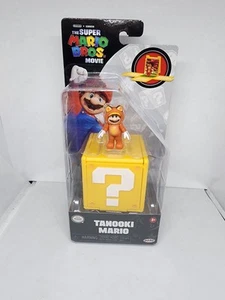 Super Mario Bros Film Minifigure e Blocco Domande - Tanooki Mario - Nuovo - Foto 1 di 5
