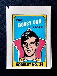 BOBBY ORR 1971-72 O-PEE-CHEE/TOPPS FOLLETOS 71-72 #24 97082 - Imagen 1 de 4