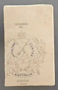 c. 1960s Australia Reinforcement Wing Infantry Centre Booklet + Map - Bild 1 von 6