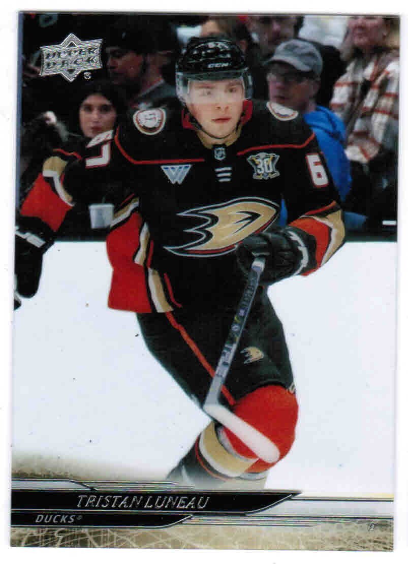 2023-24 Upper Deck Series 1 - Young Guns Checklist Luke Hughes, Matthew Knies #250 Clear Cut (RC) for sale online