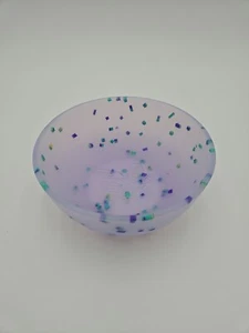 Magic Spoon Zebracorn Purple Confetti Silicone Cereal Bowl 6 Inches - Picture 1 of 4
