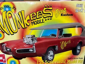 AMT 30259 Monkees Mobile George Barris GTO Custom 1/25 KIT McM Fs - Picture 1 of 2